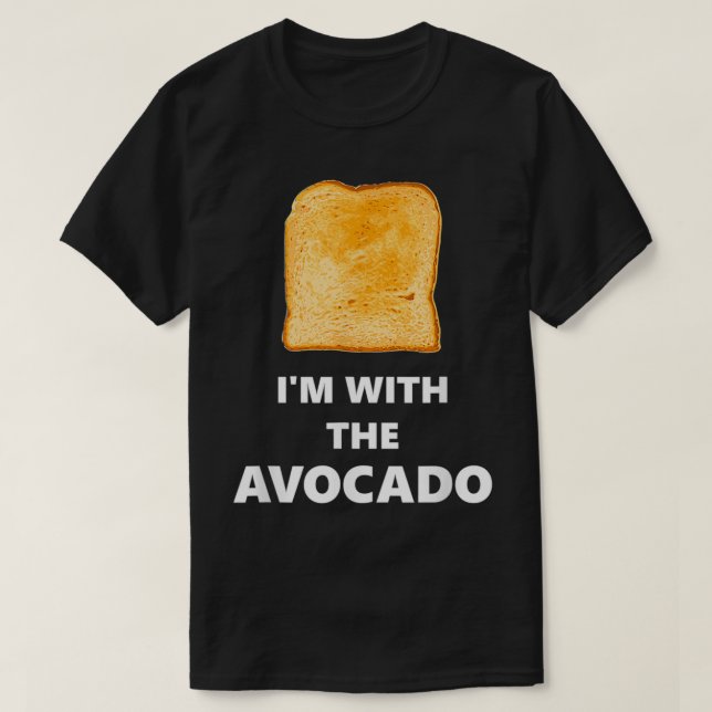 T-shirt Ix27m Amusant Avec Le Costume Halloween Toast Avoc (Design devant)