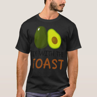 T-shirt Ix27m Avec L'Avocado Toast Avocado et Toast Lov