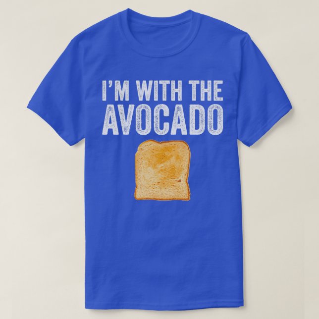 T-shirt Ix27m Avec Toast Halloween Avocado (Design devant)