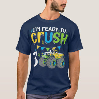 T-shirt Ix27m Prêt À Écraser Truck Lover 3 Ans 3e B