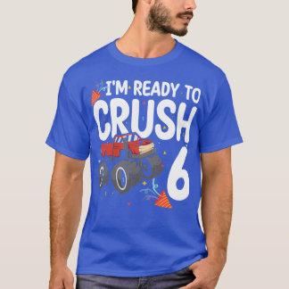 T-shirt Ix27M Prêt À Écraser Truck Lover 6 Ans 6e B