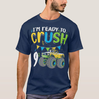 T-shirt Ix27M Prêt À Écraser Truck Lover 9 Ans 9e B