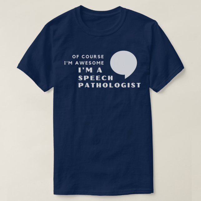 T-shirt Ix27m Un Magnifique Pathologiste De La Parole (Design devant)
