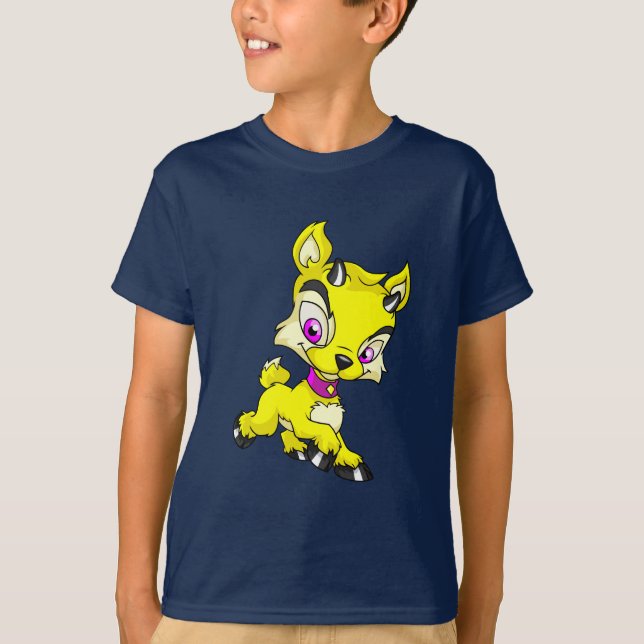 T-shirt Ixi jaune (Devant)