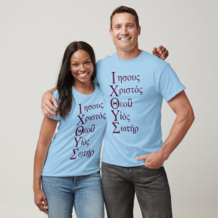 T-shirt IXOYE Acrostic (Red)