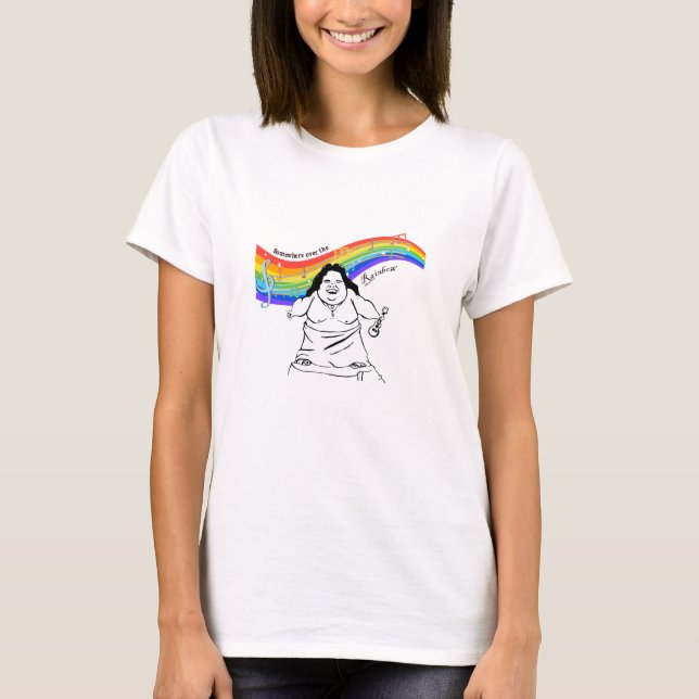 T-shirt IZ KamakawiwoPolo quelque part au-dessus de l'arc- (Devant)