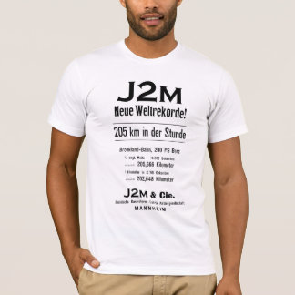 T-shirt J2M Neue Weltrekorde