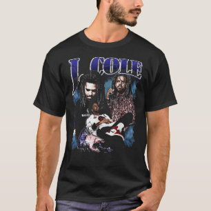 T-shirt J.Cole Tee Pour Hommes Femmes Rapper Retro Clas Vi