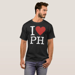 T-shirt J'❤️ PH Philippines Custom Homme