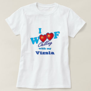 T-shirt J'aboie Vizsla