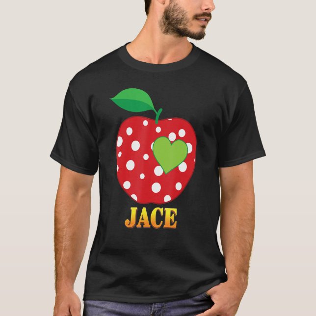 T-shirt Jace Love School Retour À L'École Garçon Enfant Ét (Devant)