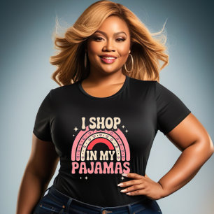 T-shirt J'Achète Dans Mon Pyjama - Filles Amusantes