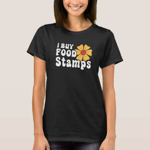 T-shirt J'achète des timbres alimentaires
