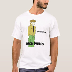 T-shirt Jack cartoonized, Jack Phelps, je jouent avec le