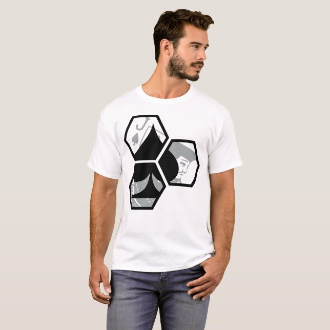 T-shirt Jack des pelles modernes (Devant entier)