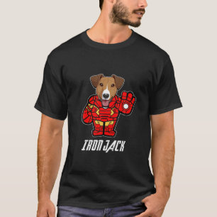 T-shirt Jack en fer coloré Russell Terrier mignon Chien ch