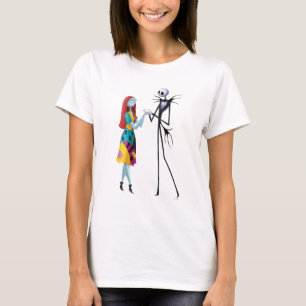 T-shirt Jack et Sally Holding Hands