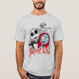 T-shirt Jack et Sally  Voulant être