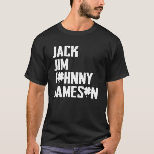 T-shirt Jack Jim Johnny & Jameson Pères St. Patrick's Da