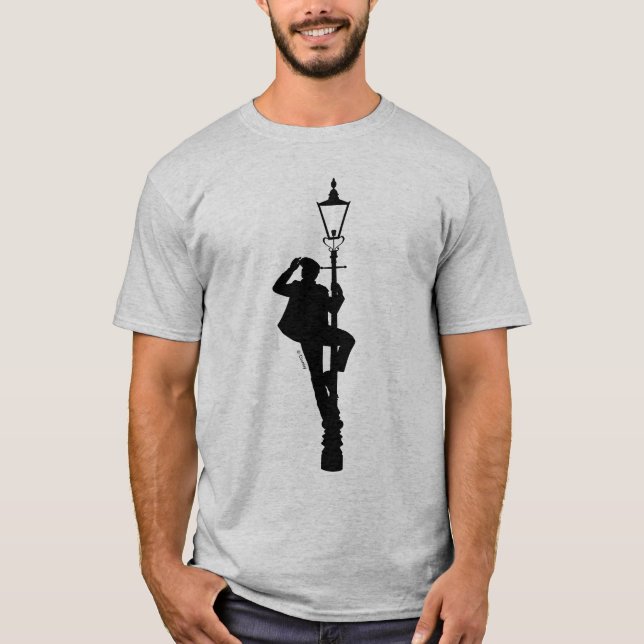 T-shirt Jack l'amplificateur Silhouette (Devant)