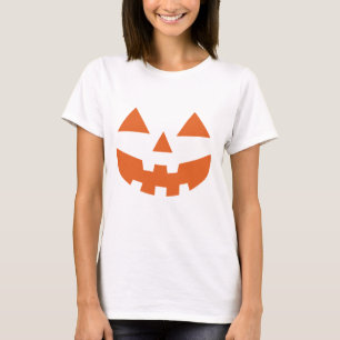 T-shirt Jack-o'-lantern Citrouille Halloween