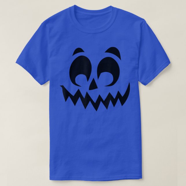 T-shirt Jack O Lantern Costume Scary Pumpkin Face Hallowee (Design devant)
