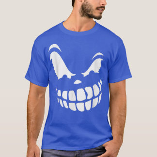 T-shirt Jack-o'-lantern Face de Citrouille de peur Hallowe