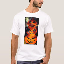 T-shirt Jack-O-Lanterne éffrayant et brillant