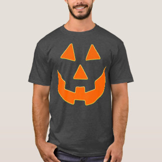 T-shirt Jack O'Lantern Face Giant Citrouille d'Halloween