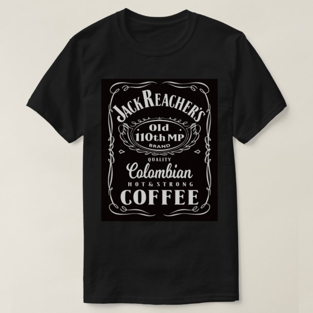 T-shirt Jack Reacher 110e café MP (Design devant)