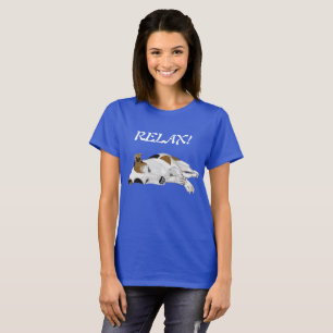 T-shirt Jack Russell endormi