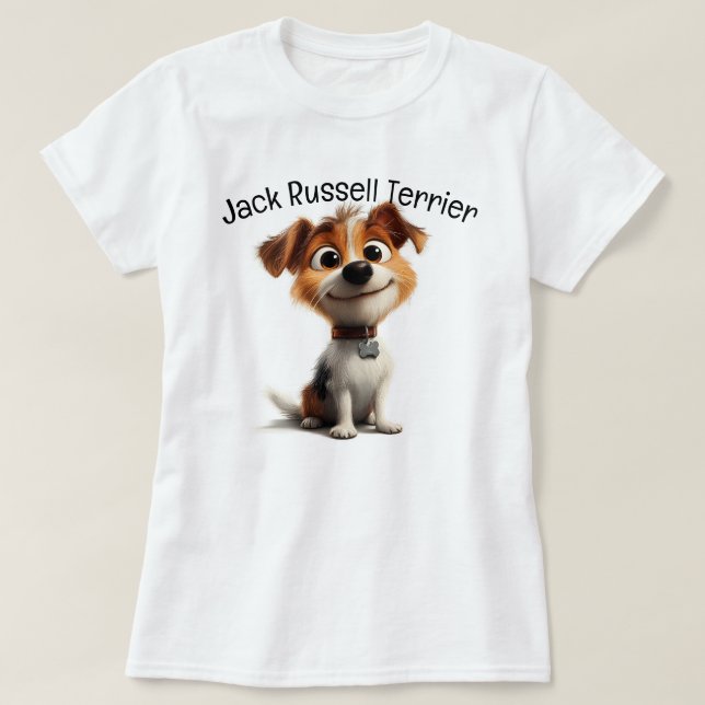T-shirt Jack Russell Terrier (Design devant)