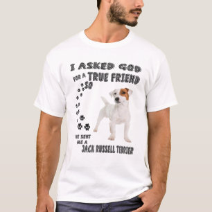 T-shirt Jack Russell Terrier Citation Maman, Parson Chien 