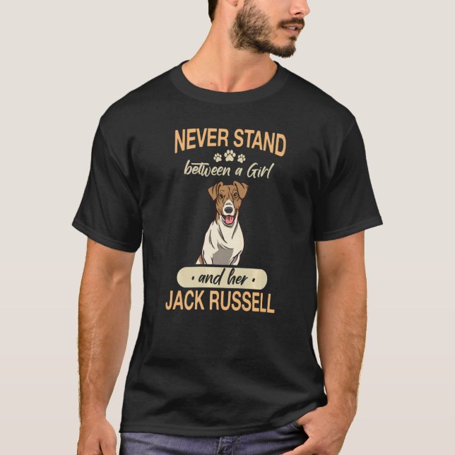 T-shirt Jack Russell Terrier Dog  1 (Devant)