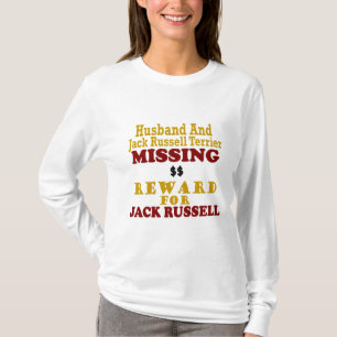 T-shirt Jack Russell Terrier et récompense absente de mar