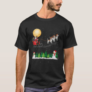 T-shirt JACK RUSSELLS Chiens Arbre Chandail de Noël Xmas A