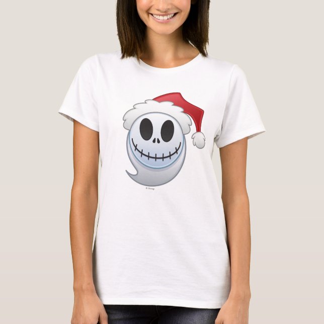 T-shirt Jack Skellington Père Noël Emoji (Devant)