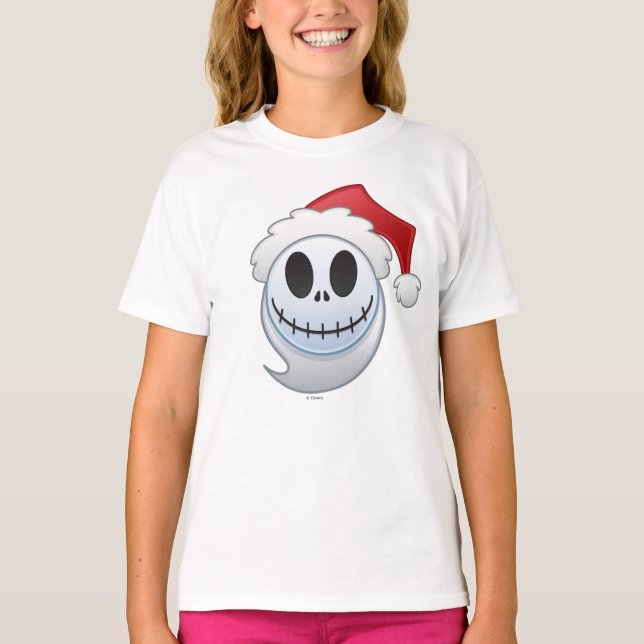 T-shirt Jack Skellington Père Noël Emoji (Devant)