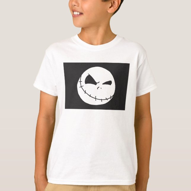 T-shirt Jack Skellington | Smirking (Devant)