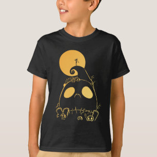 T-shirt Jack Skellington sur Jack Theme Spiral Hill