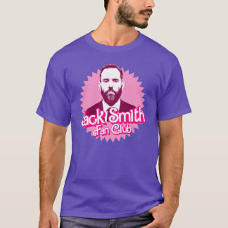 T-shirt Jack Smith Fan Club en rose