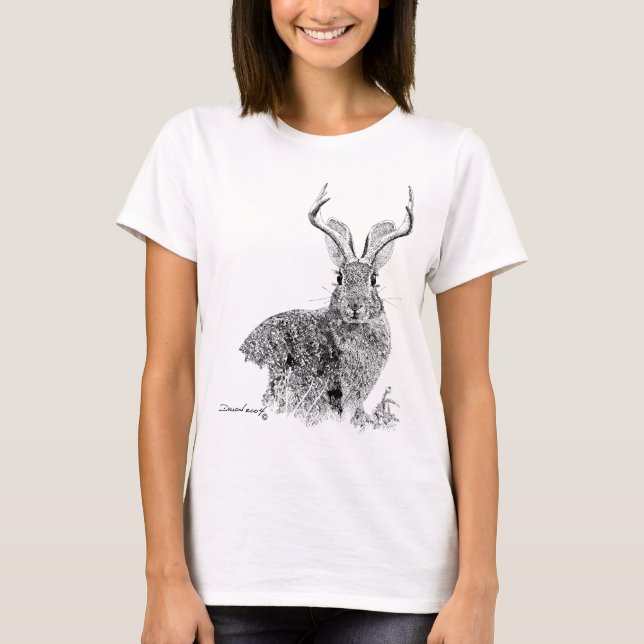 T-shirt Jackalope (Devant)