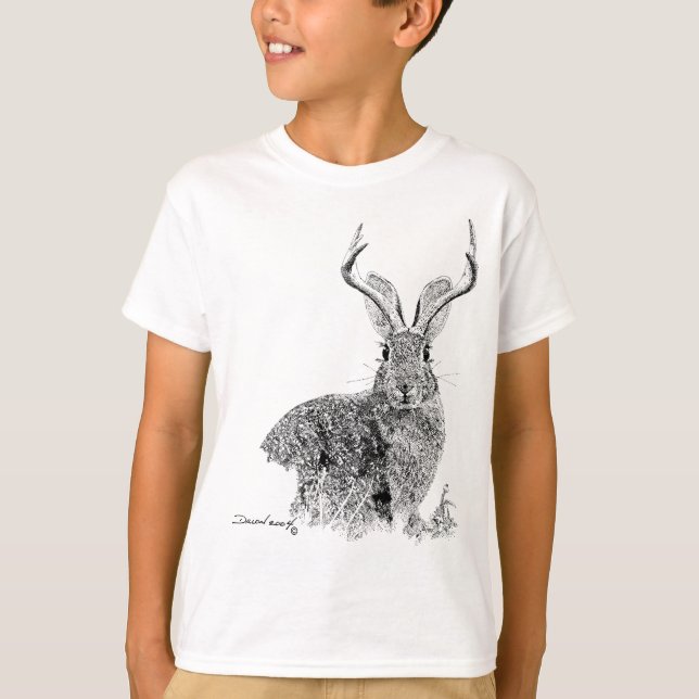 T-shirt Jackalope (Devant)