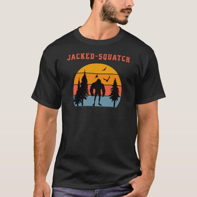 T-shirt Jacked-Squatch (Devant)