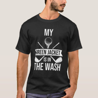 T-shirt Jacket Green In the Wash Master Golf Player