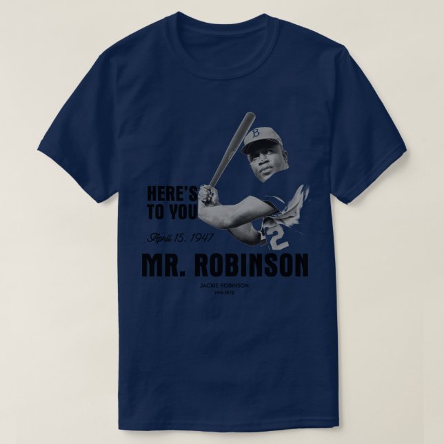 T-shirt Jackie Robinson (Design devant)