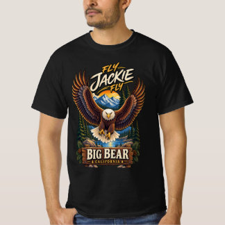 T-shirt Jackie The Big Bear Eagle soutient la Californie