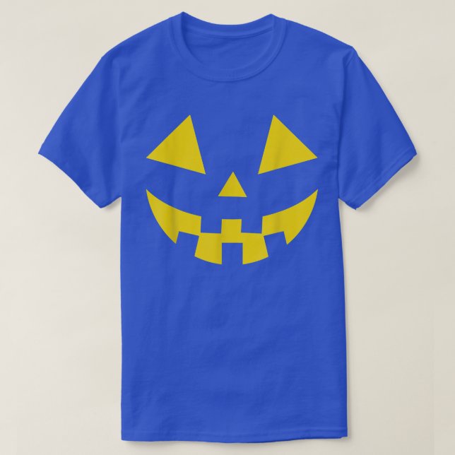 T-shirt Jackolantern Halloween Citrouille Face Jack O'Lant (Design devant)