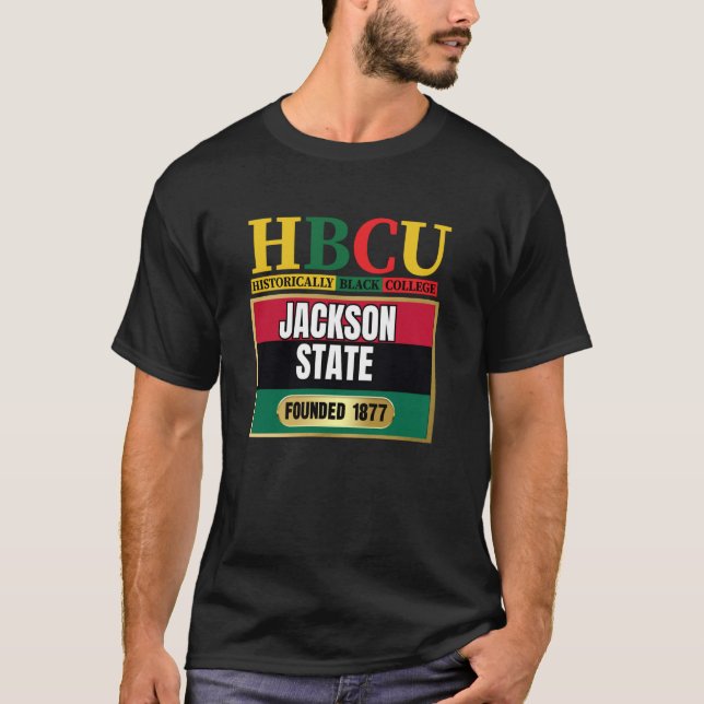 T-shirt Jackson State, JSU, HBC Graphic (Devant)