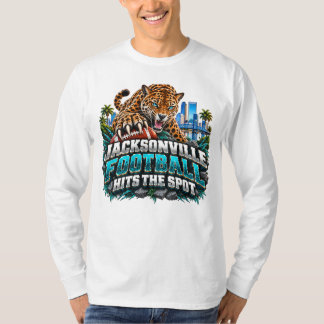 T-shirt Jacksonville Football Hits the Spot Fan